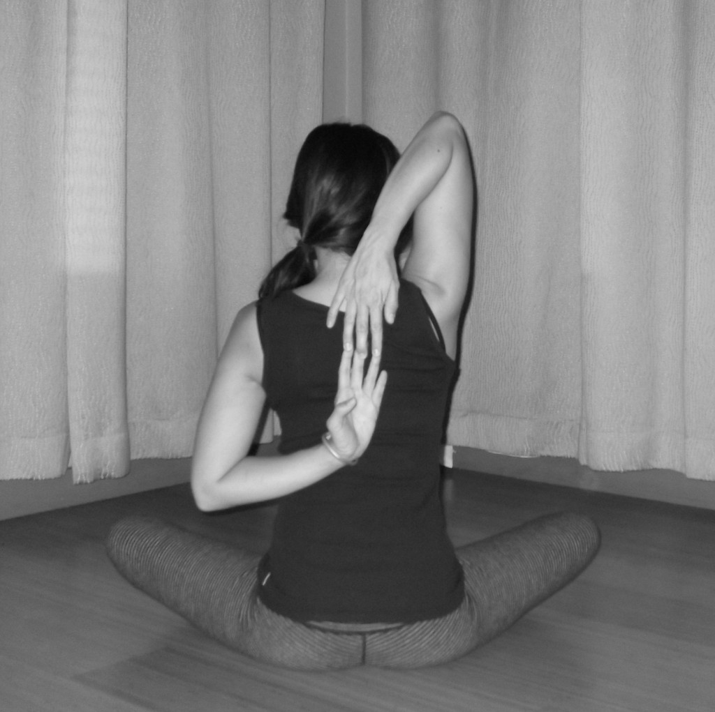 Gemini arm and shoulder stretch