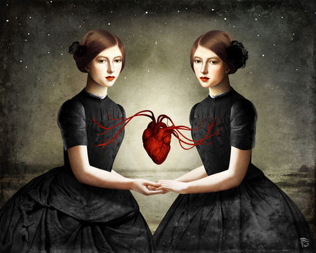 gemini twin-heart christian schloe