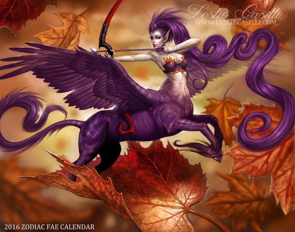 sagittarius___2016_zodiac_fae_calendar_by_enchantress_lele-d959o53