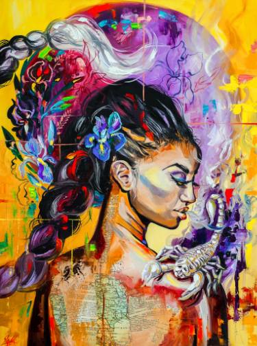 Scorpio Saatchi Art Artist Vivien Szaniszlo